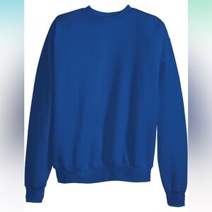 5/$20 Men’s Hanes EcoSmart Fleece Cotton-Blend Pullover, Crewneck Sweatshirt XXL